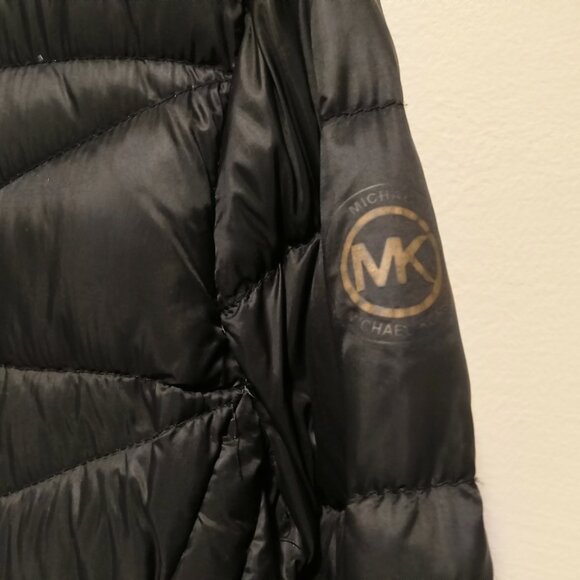 Michael Kors Quilted Down Fill Puffer Jacket Size M - Picture 2 of 8